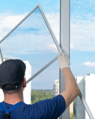 expert installing window