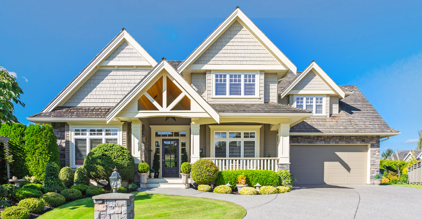 Residential house featuring windows and doors